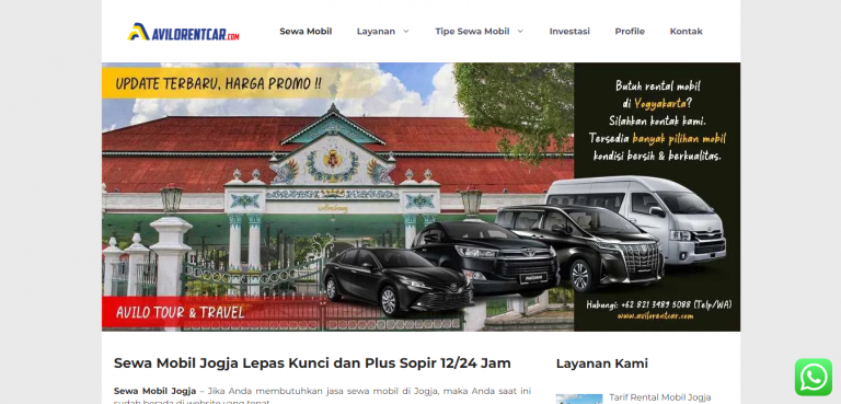 layanan Avilo Rent Car